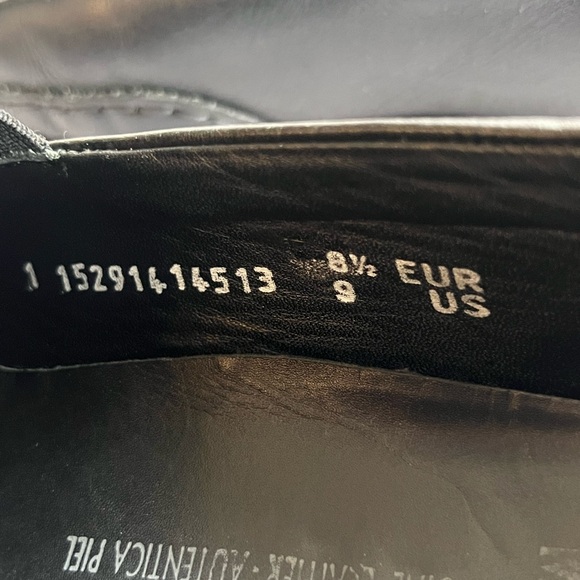 Mephisto Edlef Black Soft Leather Loafers Men’s US 9 Casual Slip On Cool Air - Picture 7 of 8